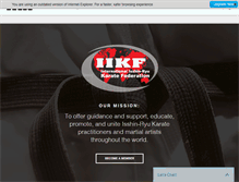 Tablet Screenshot of iikf.org